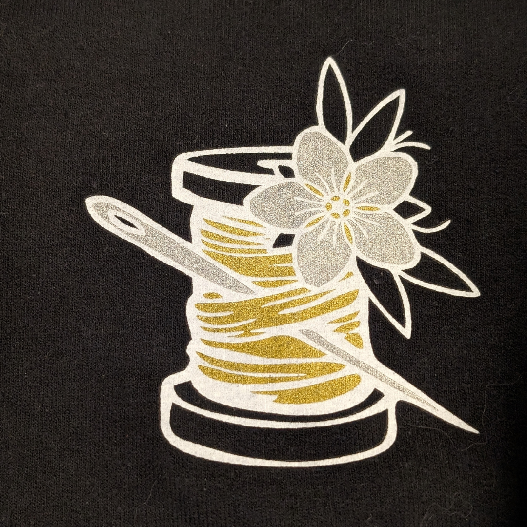 Metallic Quilter Tarot Full Zip Hoodie