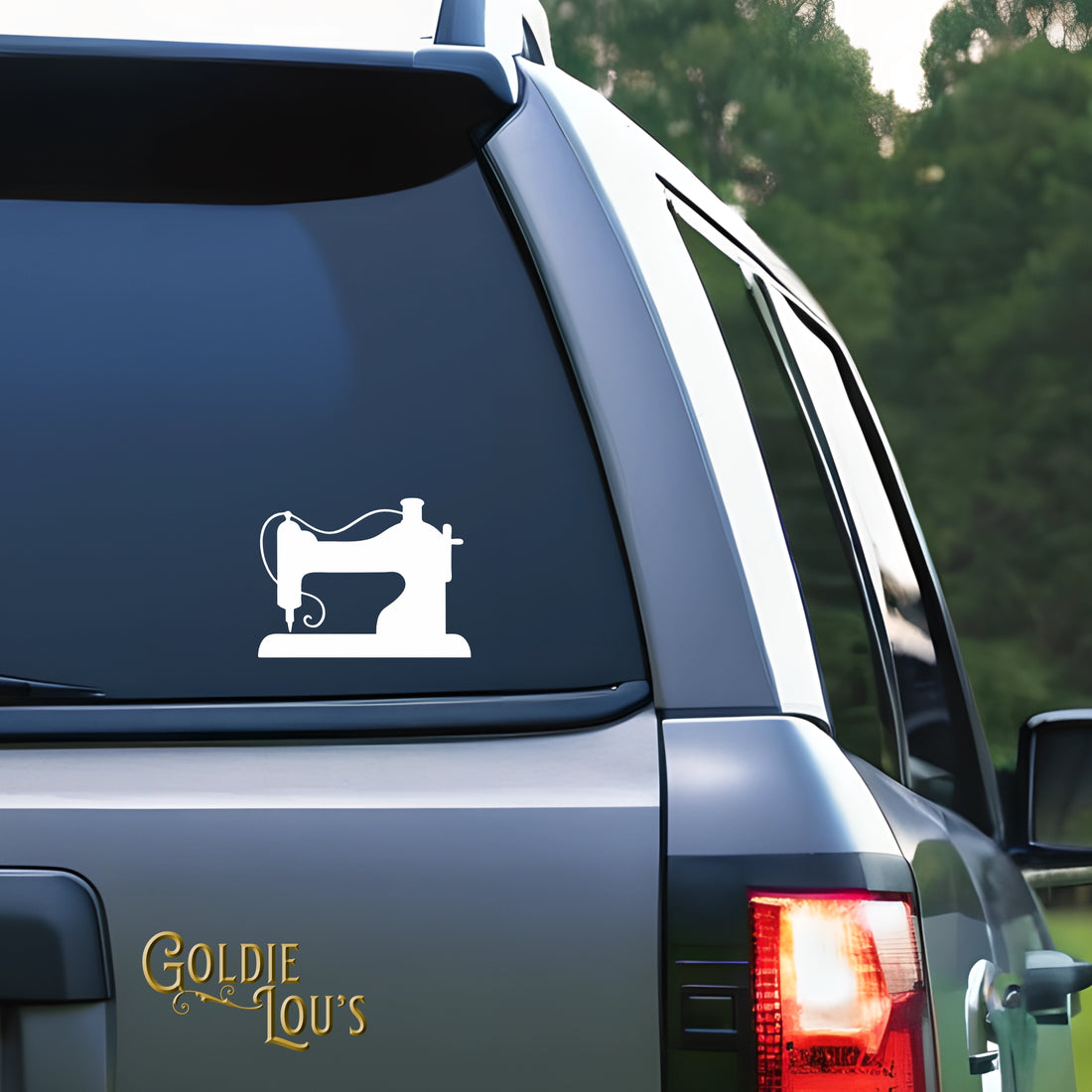 Featherweight Machine Car Vinyl Decal Kit