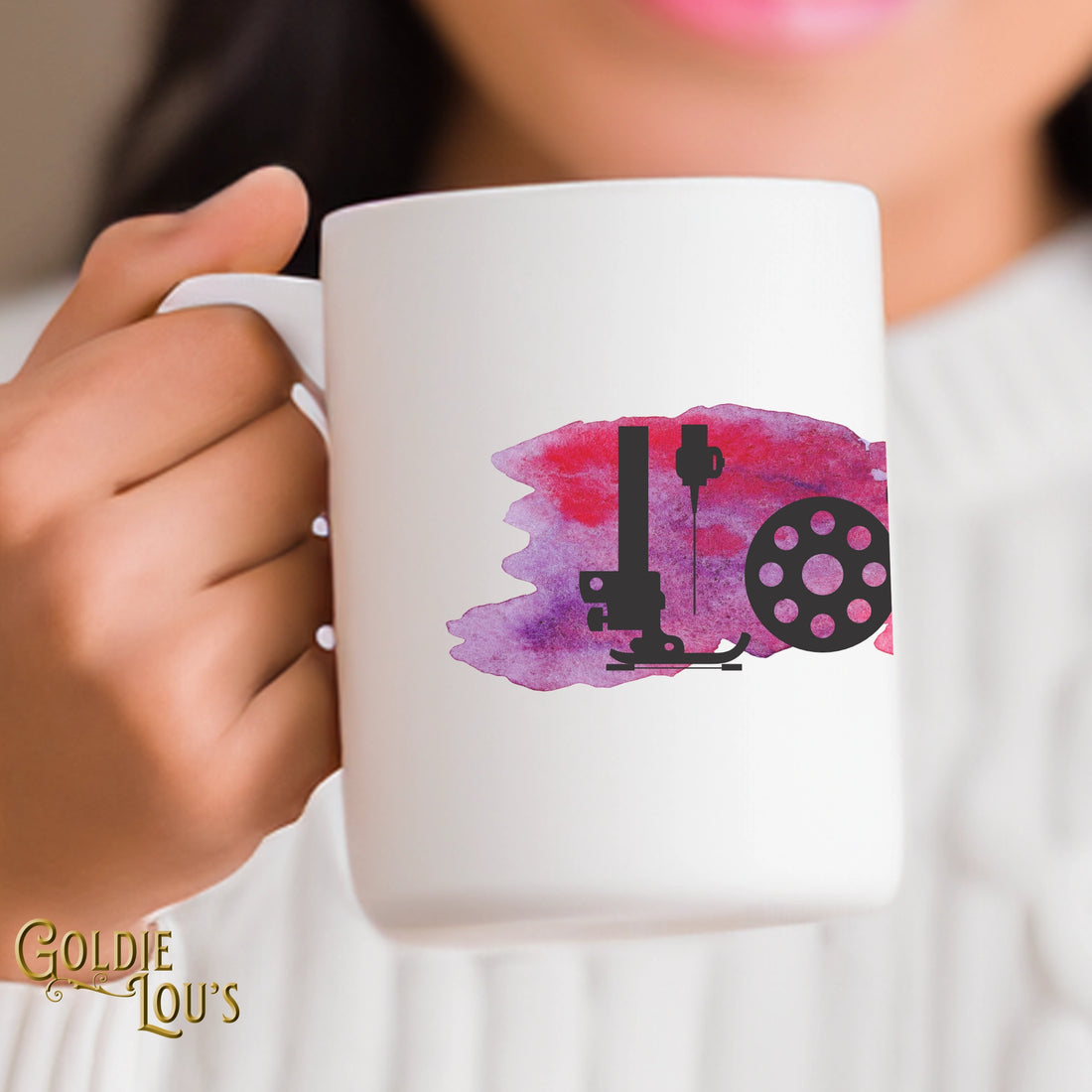 Watercolor LOVE Mug
