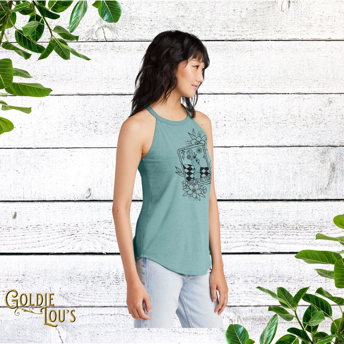 The Quilter Tarot Tank Top