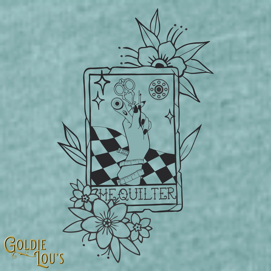 The Quilter Tarot Tank Top