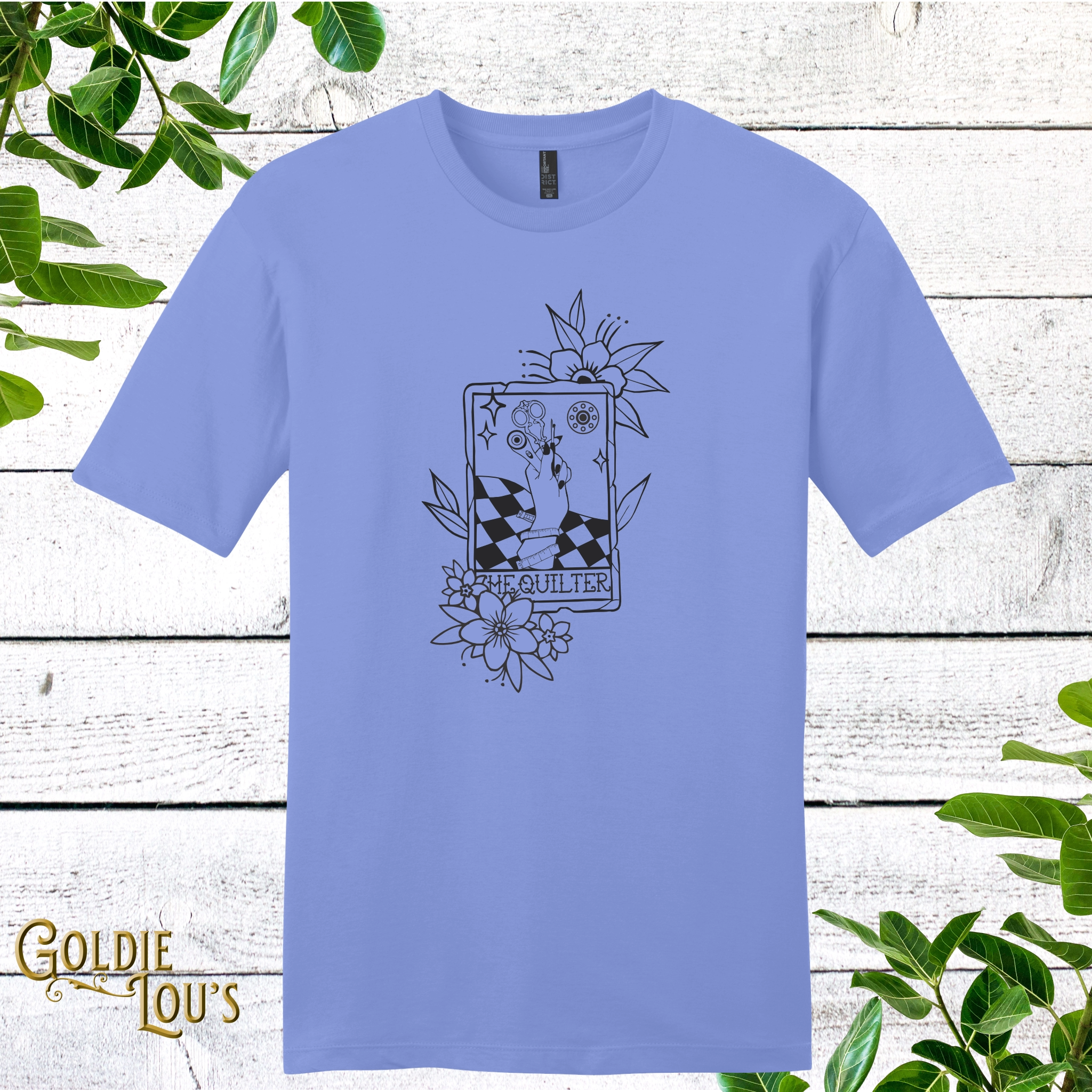 Quilting Tarot Card T-shirt – Goldie Lou's