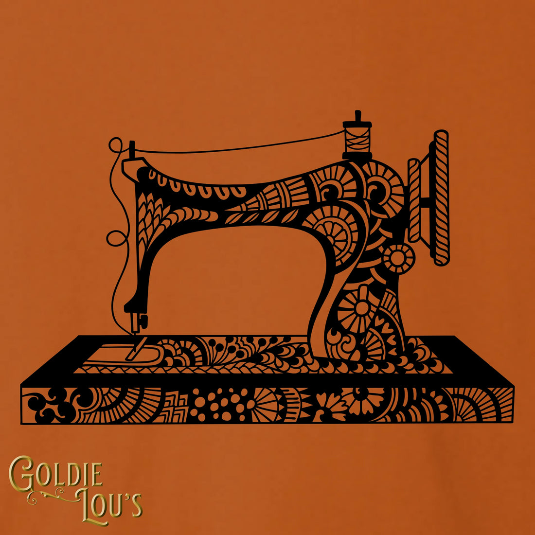 Classic Mandala Machine Quilting T-shirt