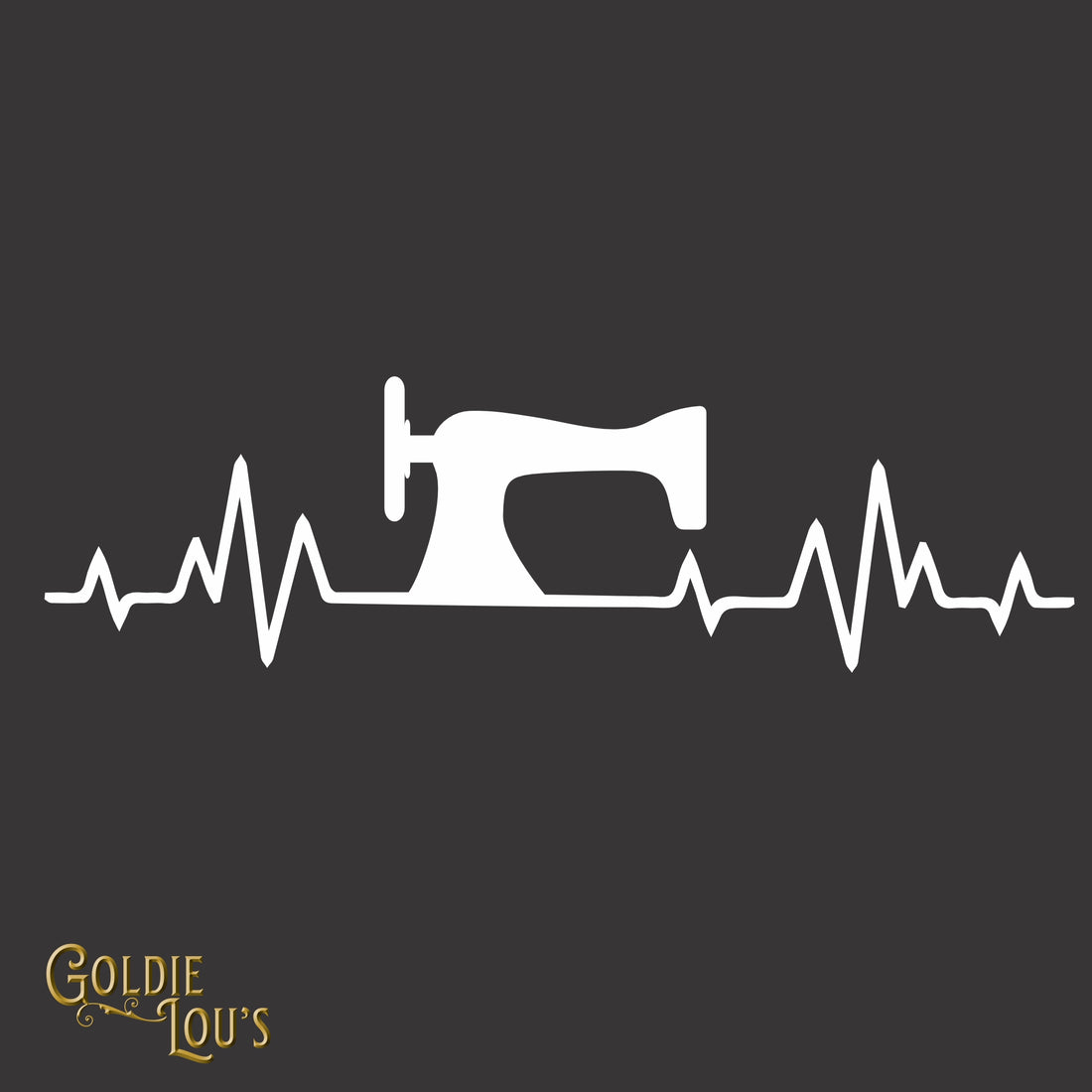 Featherweight Heartbeat Car Vinyl Decal Kit
