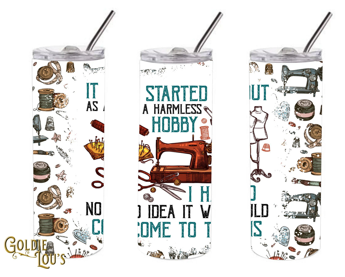 Harmless Hobby Skinny Tumbler