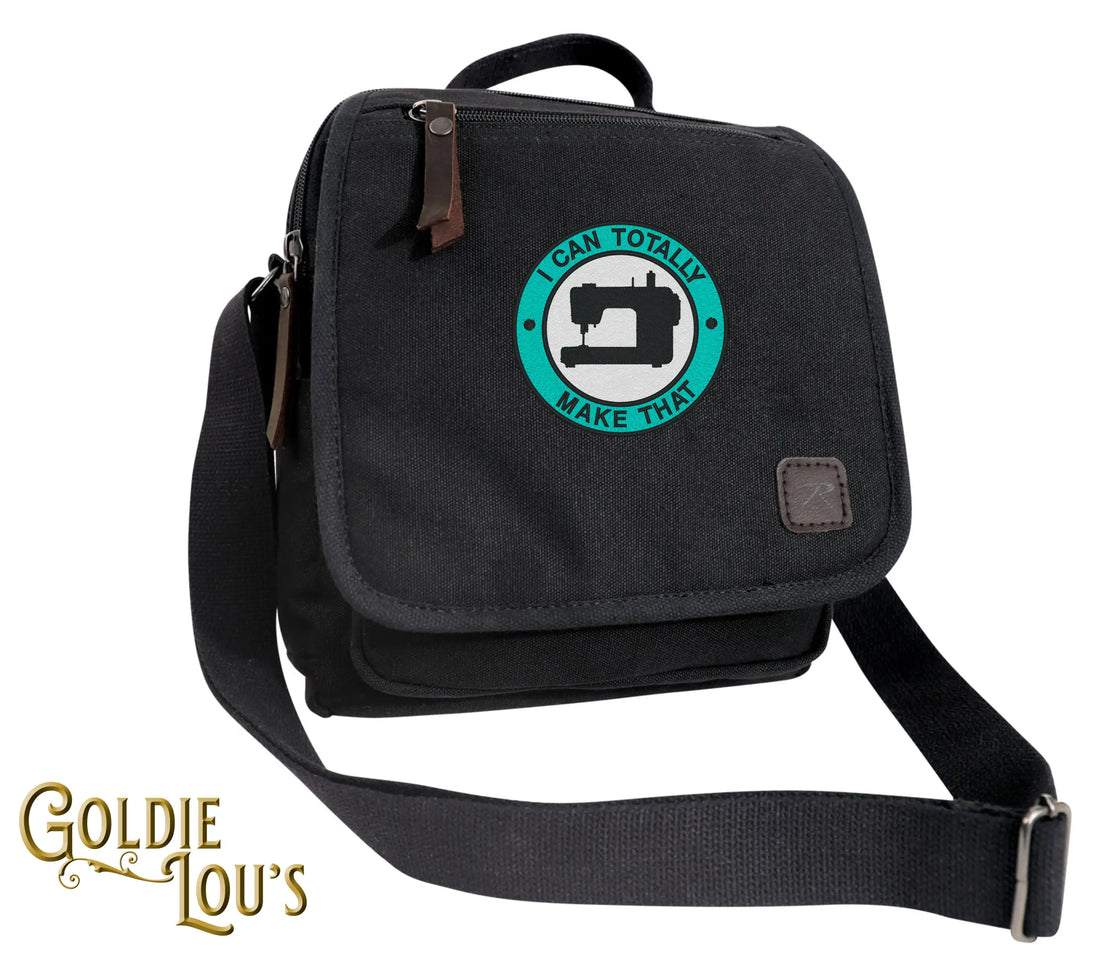I Can Totally Make That Modern Canvas Shoulder Bag
