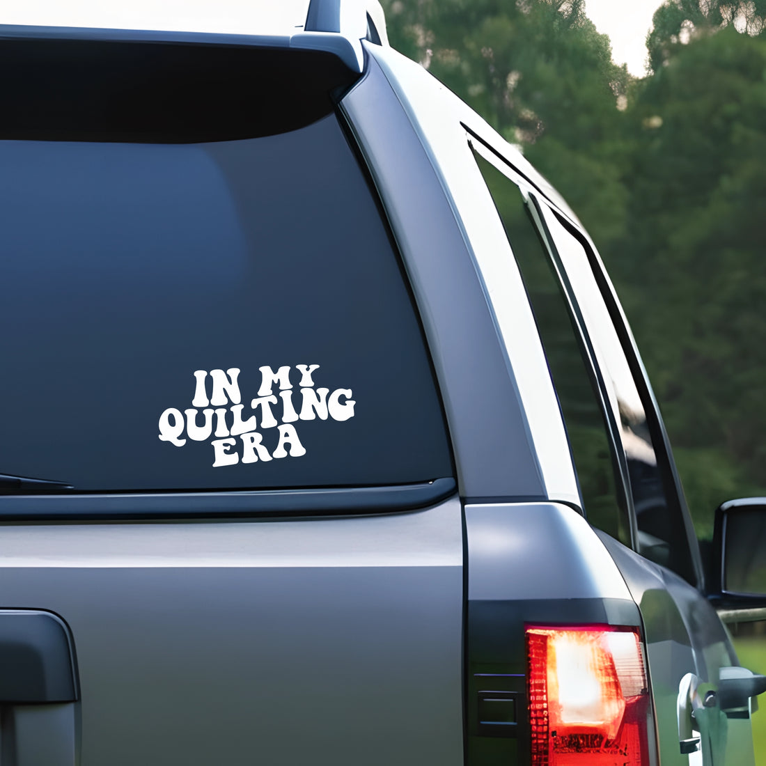 In My Quilting Era Car Vinyl Decal Kit