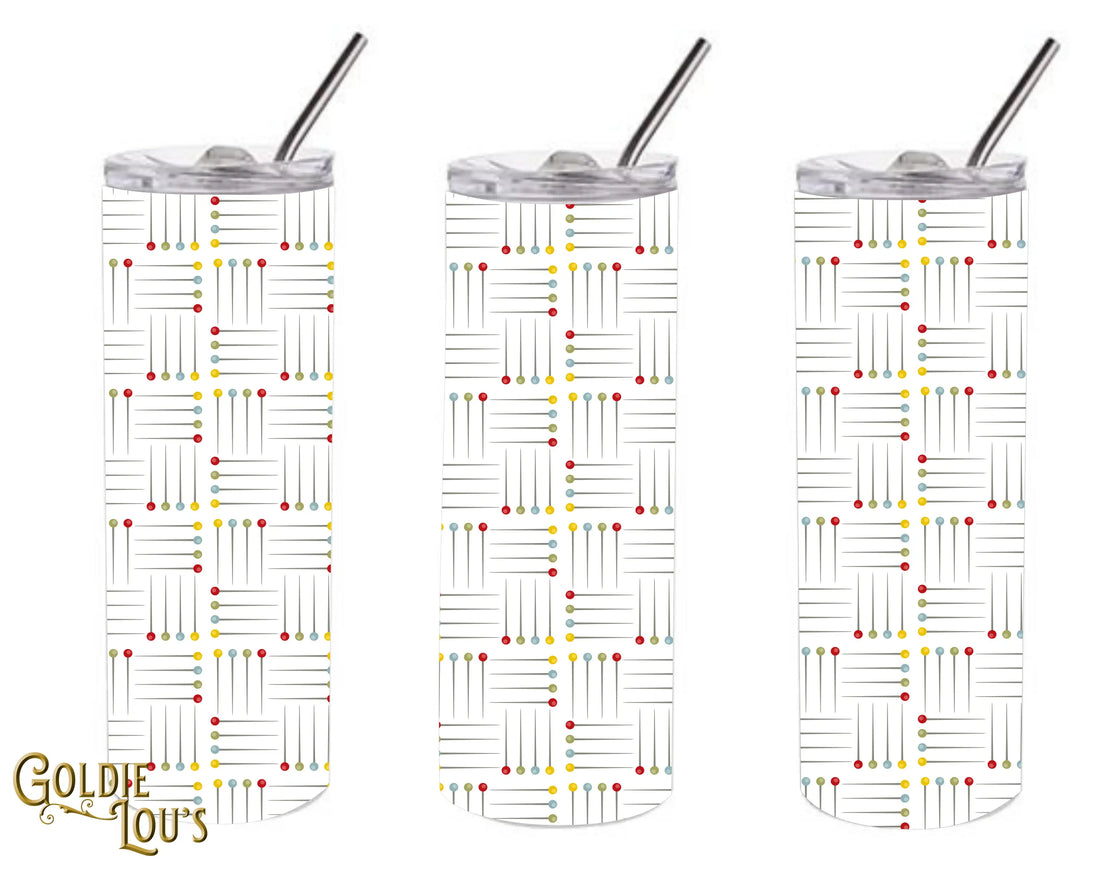 Pins Skinny Tumbler