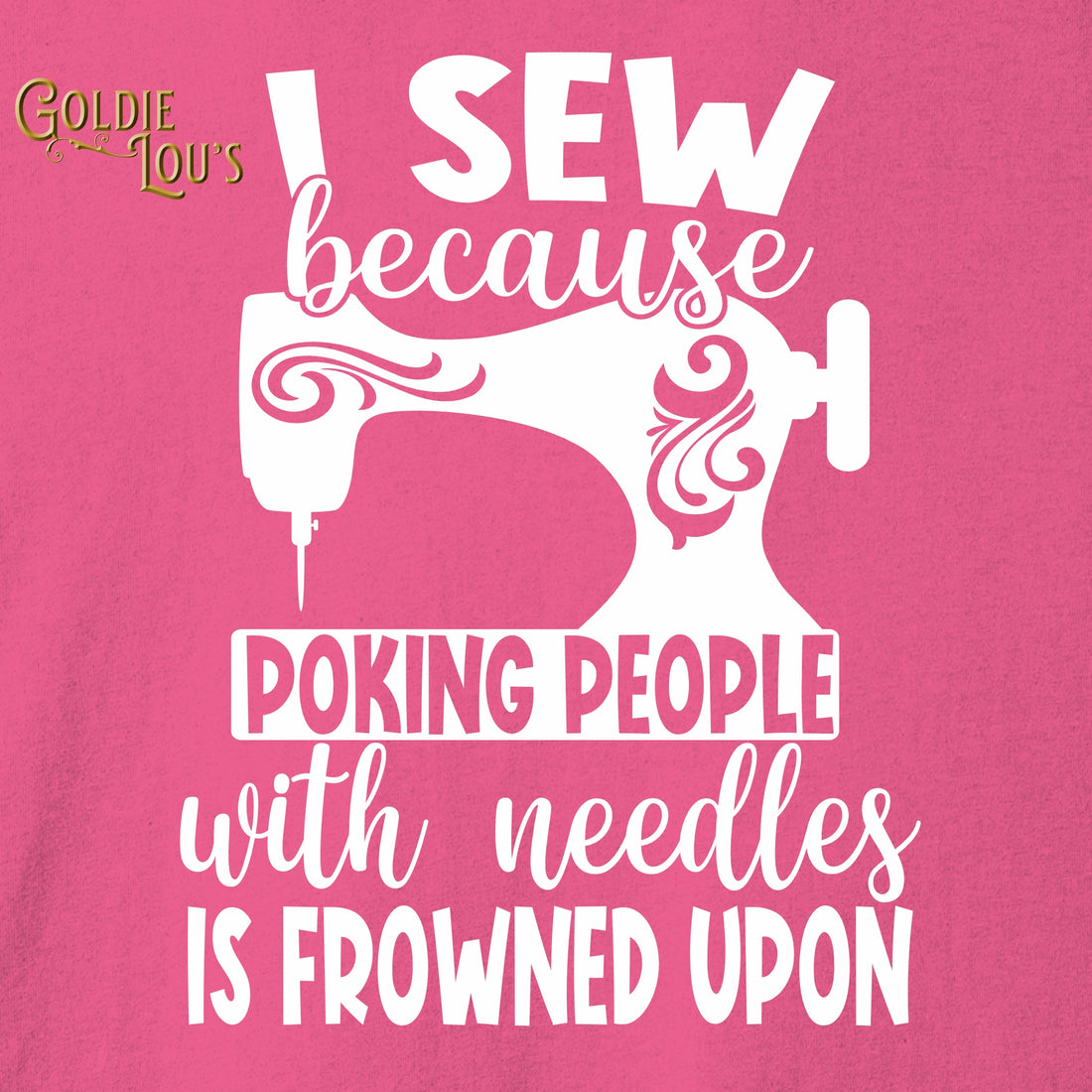 Poking People Quilting T-shirt