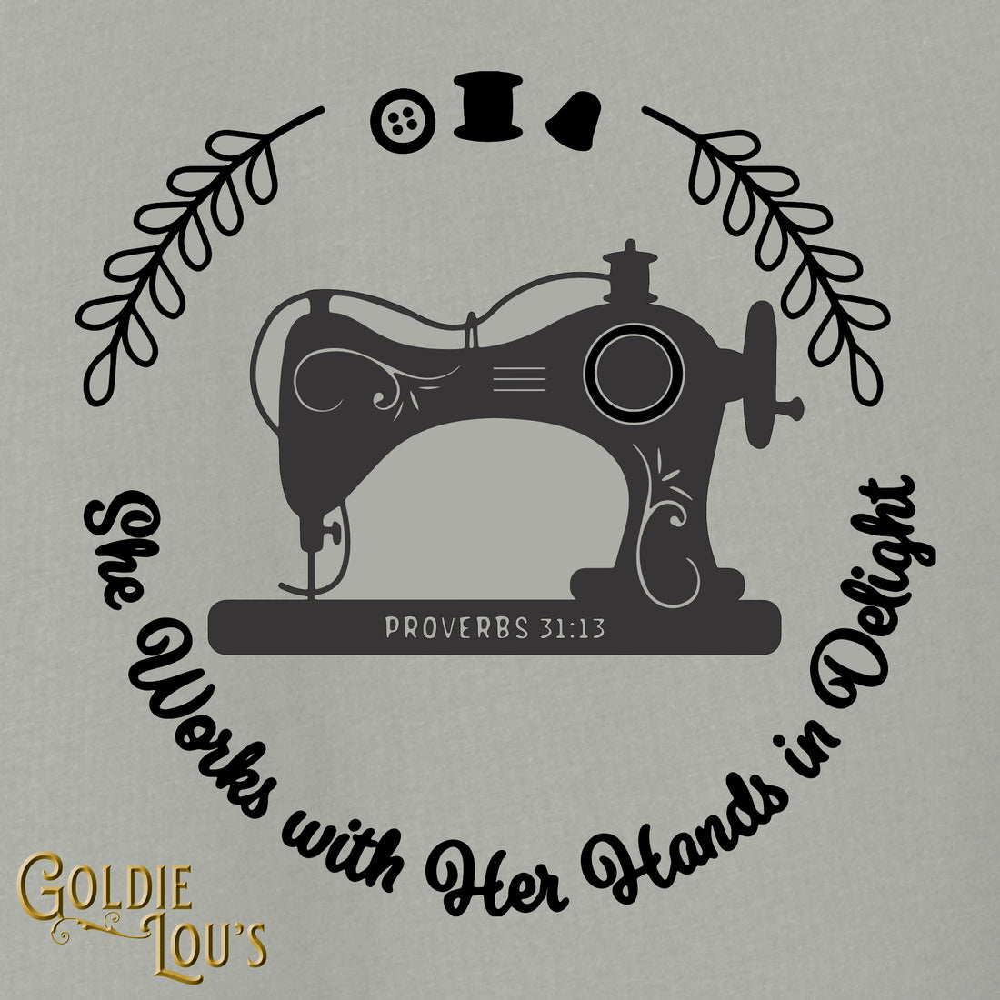She Works with Her Hands Quilting T-shirt