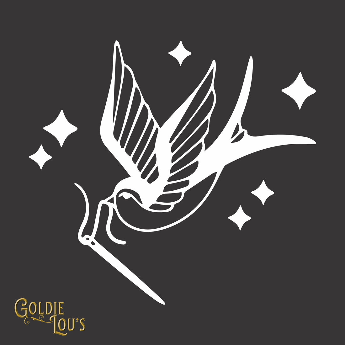 Sewing Sparrow Car Vinyl Decal Kit