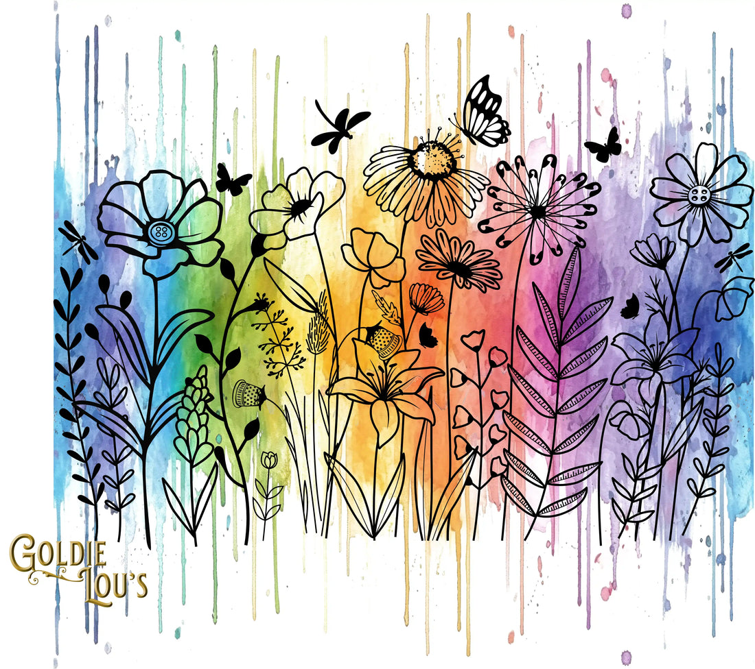 Wildflower Notions Skinny Tumbler