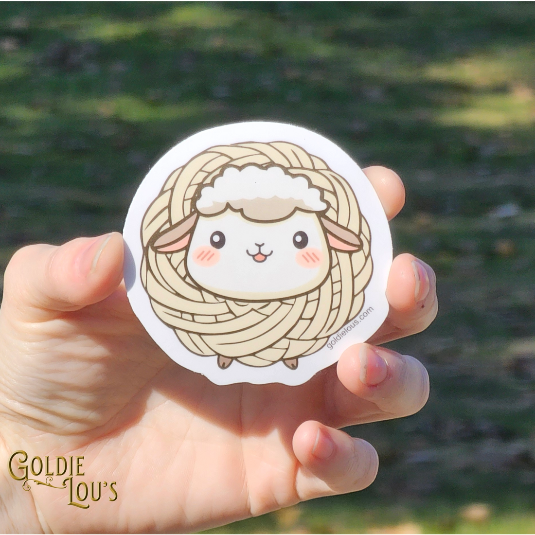 Yarn Sheep Sticker