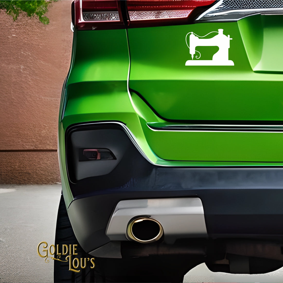 Featherweight Machine Car Vinyl Decal Kit