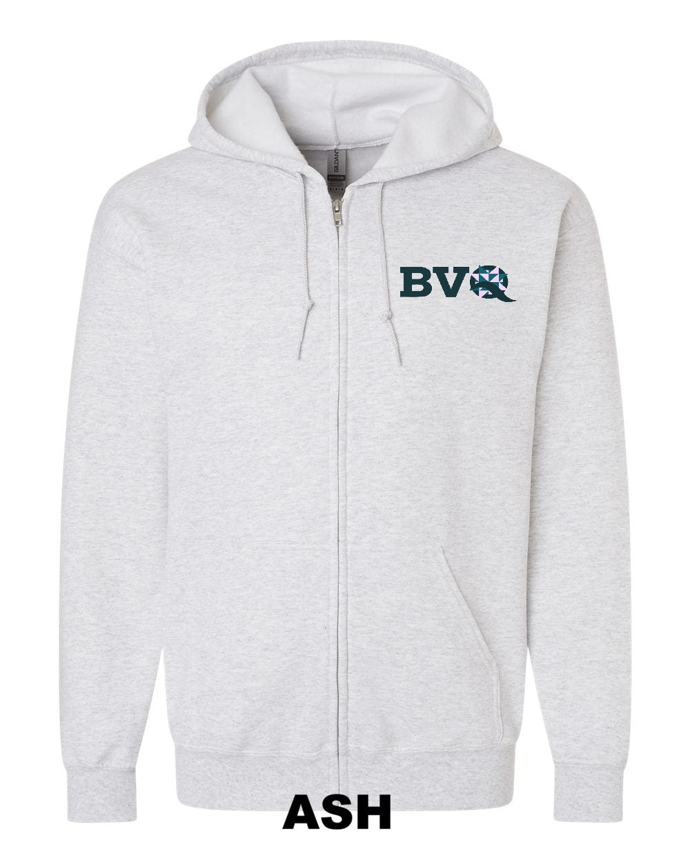 BVQ Full Zip Hooded Sweatshirt