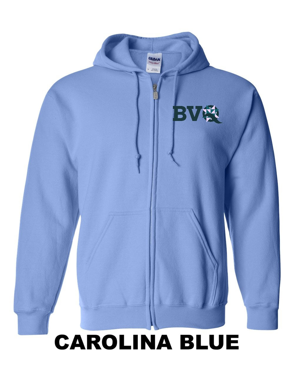 BVQ Full Zip Hooded Sweatshirt
