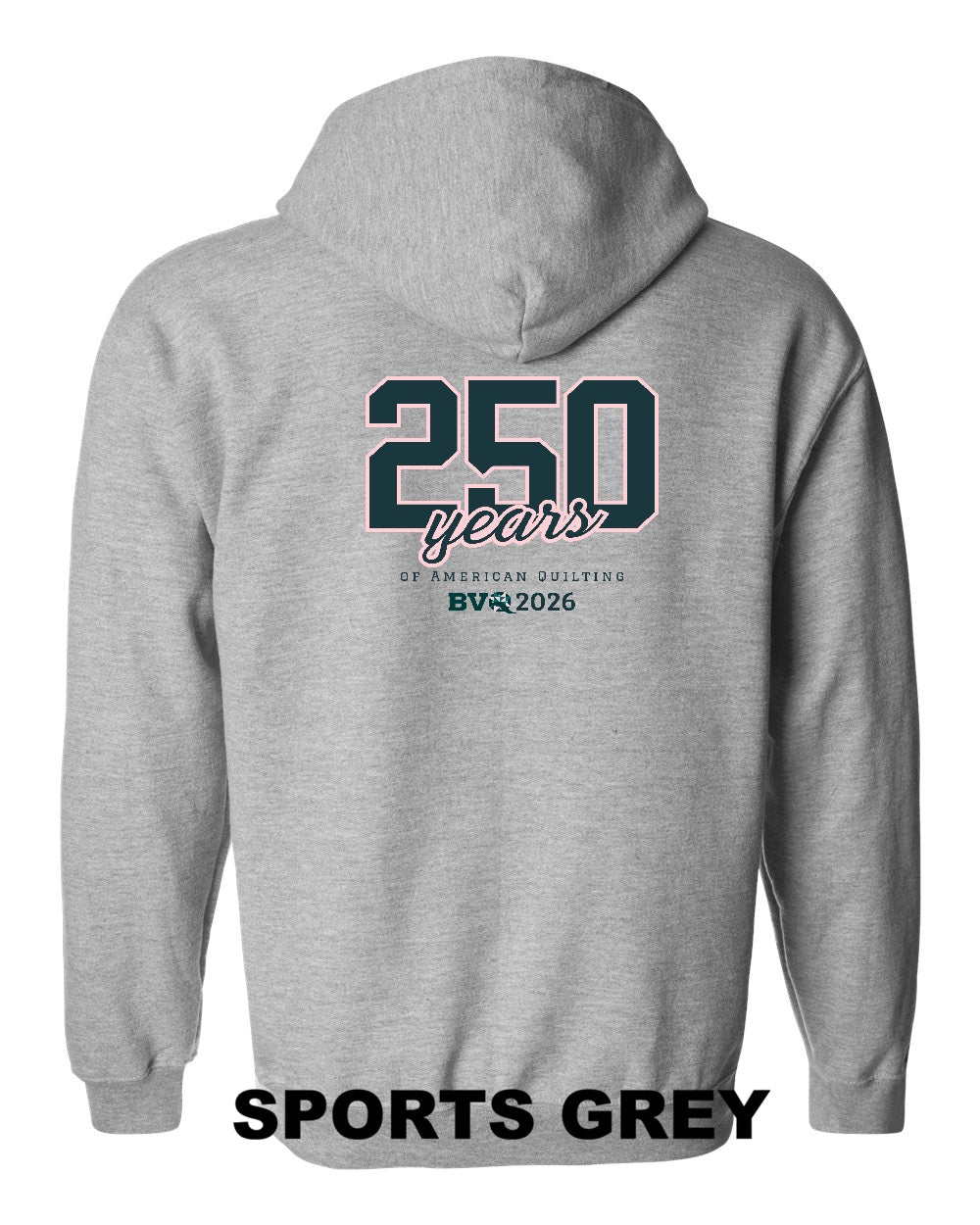 BVQ Full Zip Hooded Sweatshirt