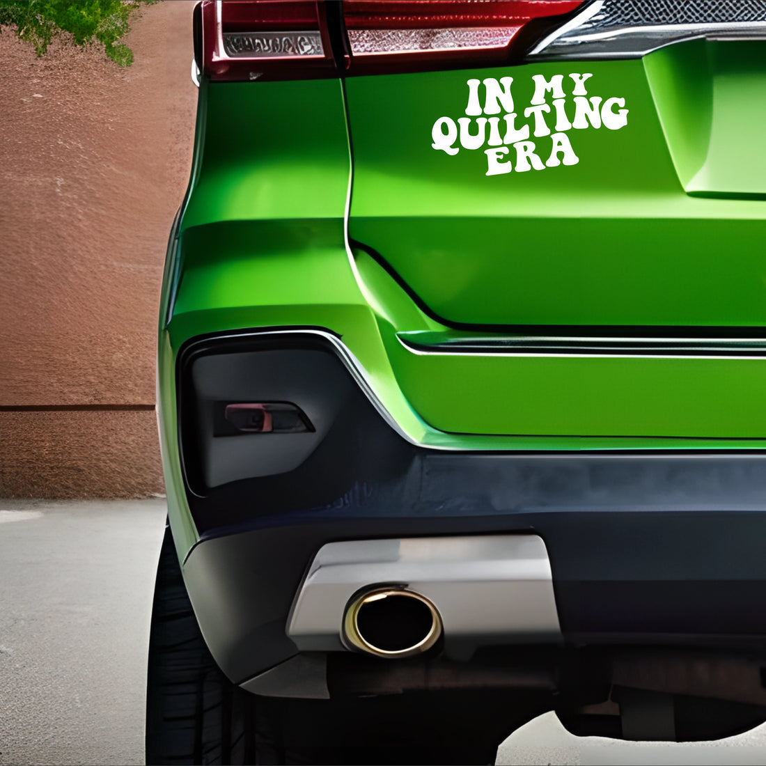 In My Quilting Era Car Vinyl Decal Kit