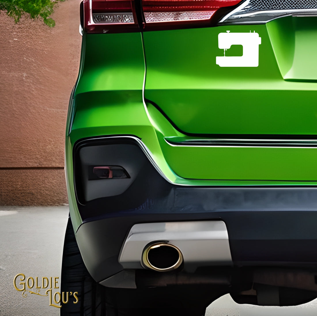 Modern Machine Car Vinyl Decal Kit